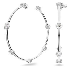 Swarovski Constella Hoop Earrings Large